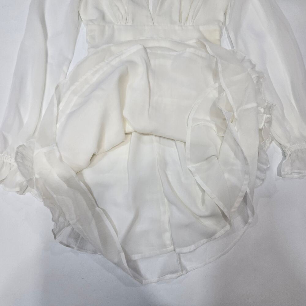 Tularosa Lucianna Mini Dress in Ivory XXS - Picture 6 of 13